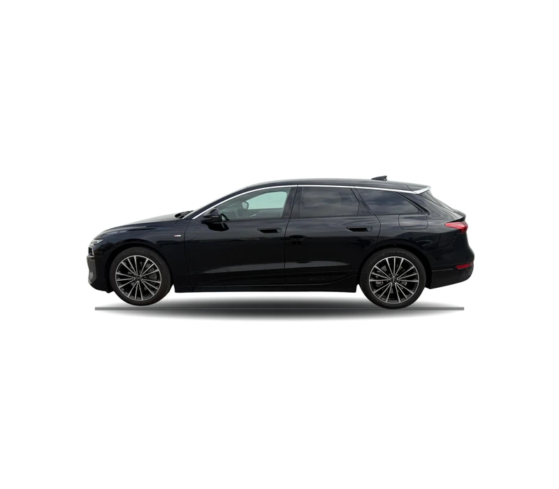 Black Audi A6 e-tron